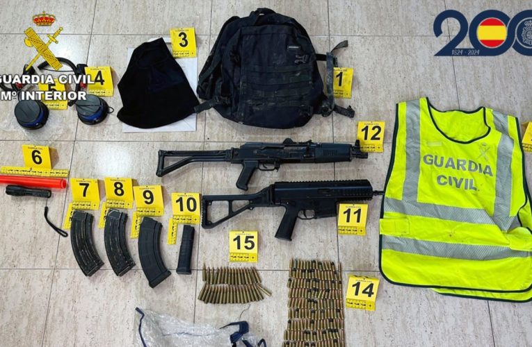 Desarticulado un peligroso grupo criminal dedicado a ‘vuelcos’ de droga en la Región de Murcia